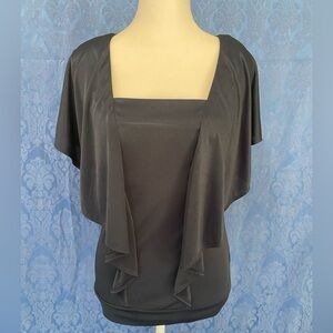 Edwardian inspired navy blouse